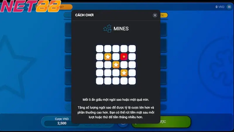 Luật chơi của game Mines siêu tốc